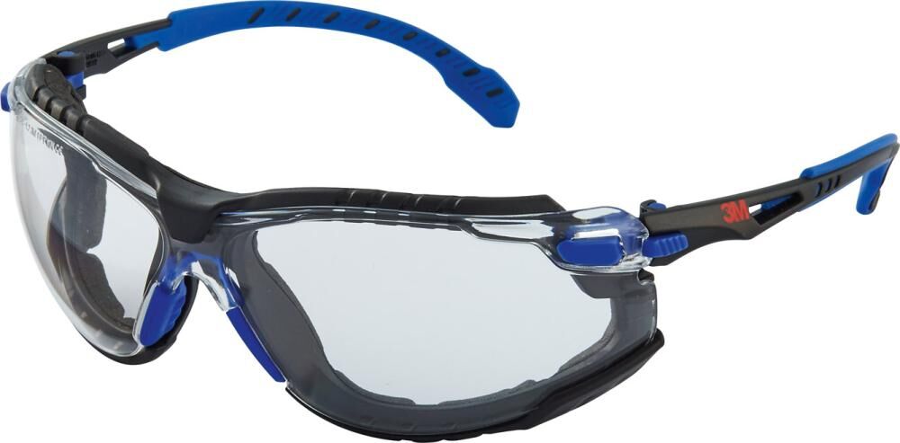 3M Brille Solus 1000 Set,PC klar,SGAF/AS,blau/schwarz