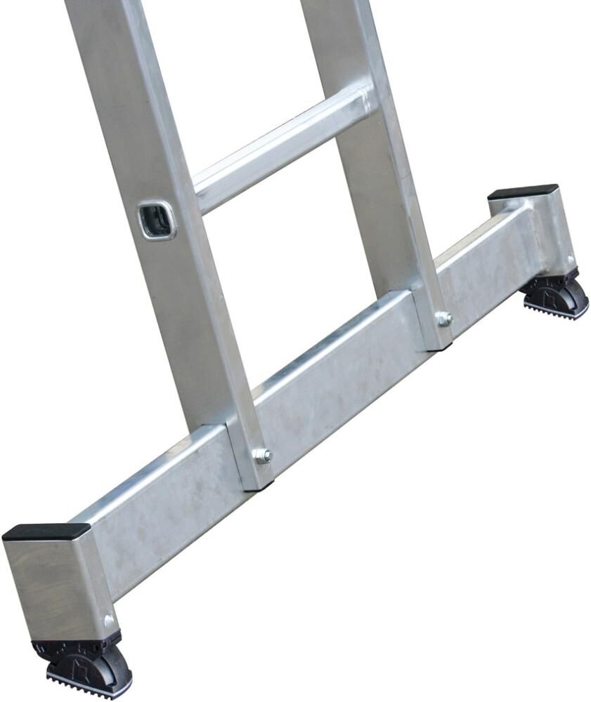 MUNK Alu-Mehrzweckleiter 3 x 7 Sprossen, Leiterlänge 5,0 m