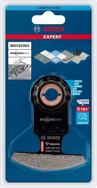 BOSCH Diamant-Segmentsägeblatt MATI68RD4 Expert Starlock