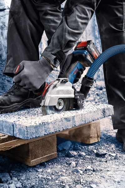 BOSCH Akku-Winkelschleifer EXWS18V-180P solo, in L-BOXX