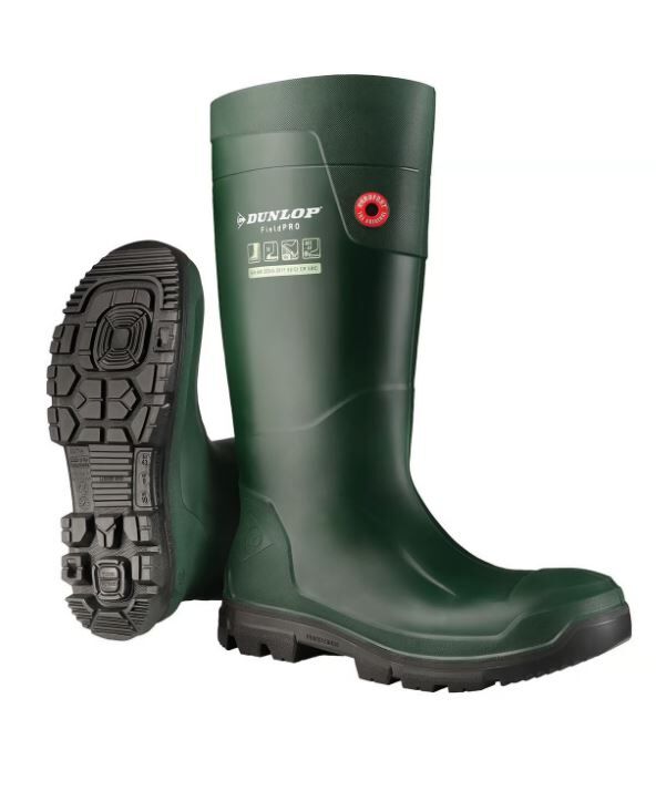 DUNLOP Gummistiefel Purofort FieldPRO fullsafety Gr. 39 green