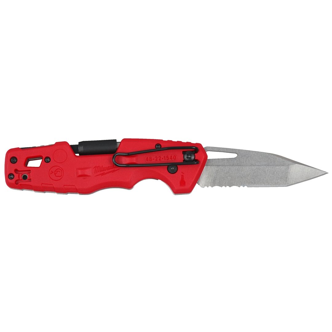 MILWAUKEE Klappmesser 5-in1 1/4" Hex-Bithalter integriert FASTBACK