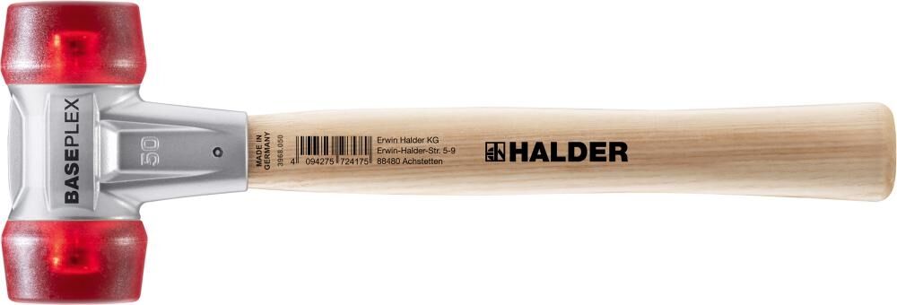 HALDER Schonhammer Baseplex 50mm Celluloseacetat