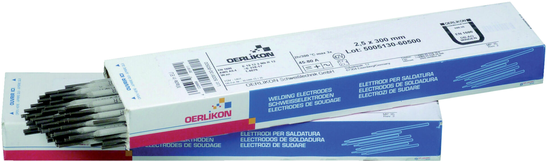 OERLIKON Stabelektroden Fincord E5122RR6 4,0x450mm VE 78 Stk./5,6Kg