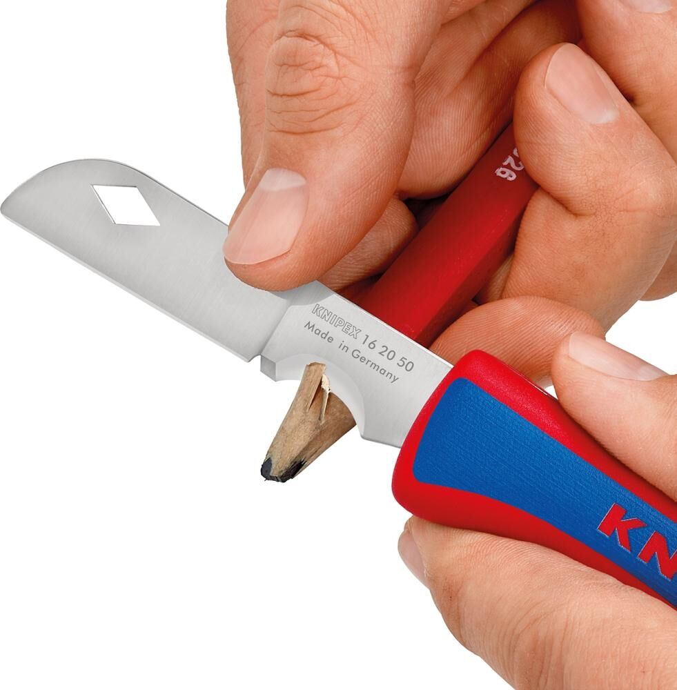 KNIPEX Elektriker-Klappmesser 120mm 16 20 50 SB
