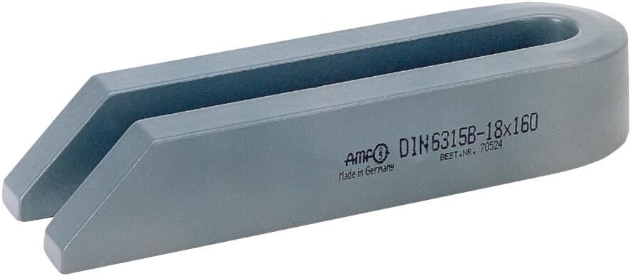 AMF Gabelspanneisen 6,6x60mm abgeschrägt DIN6315B