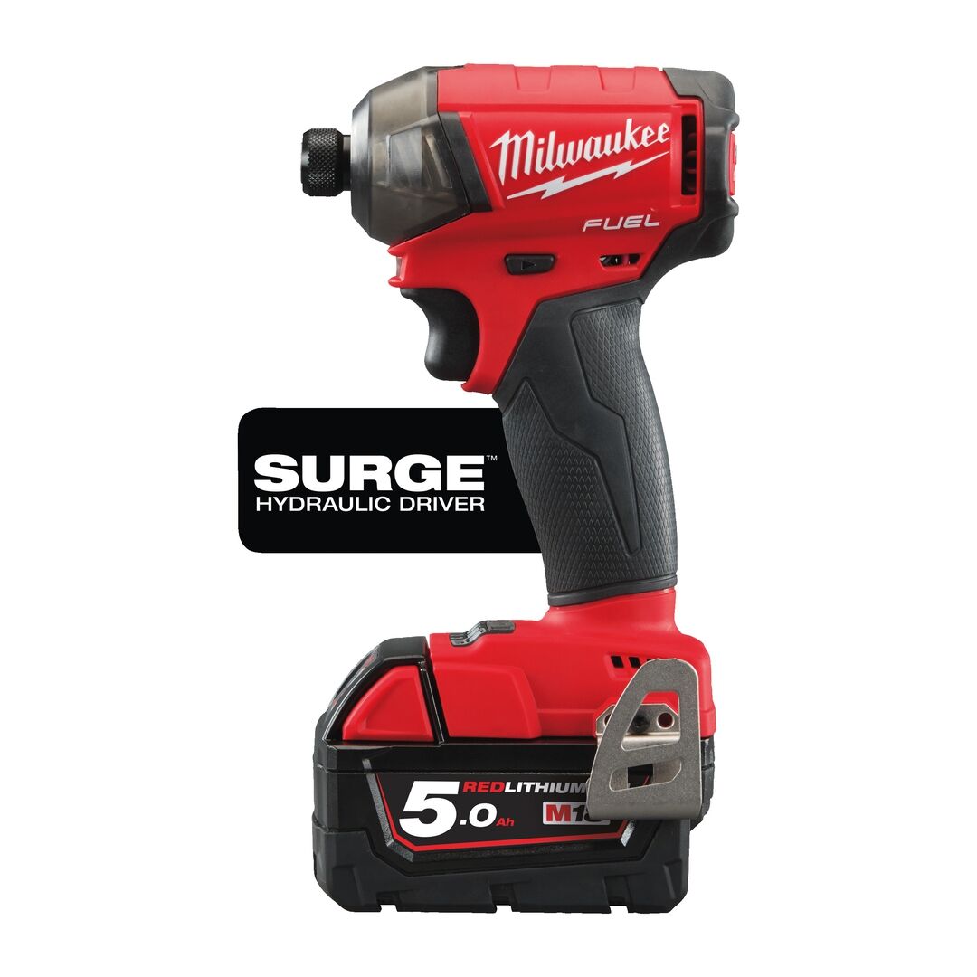 MILWAUKEE Akku-Schlagschrauber 1/4" Hex M18FQID-502X 2x18V/5Ah Box