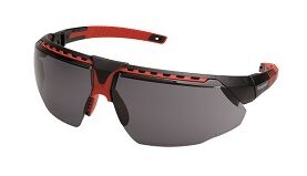 HONEYWELL Schutzbrille 1034837 AVATAR BLK/RED FRM GREY LENS HS ISO 9001/2000