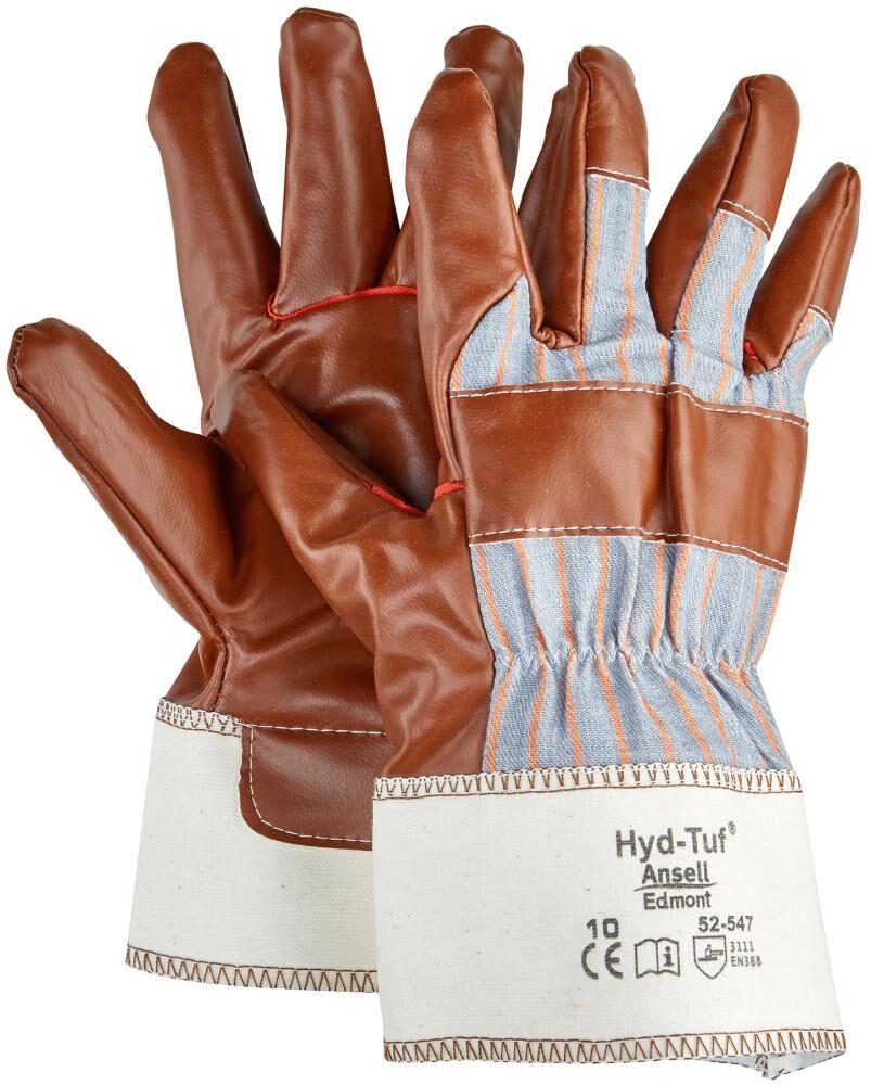 ANSELL Montagehandschuhe ActiveArmr Gr. 9 Nitril braun 52-547
