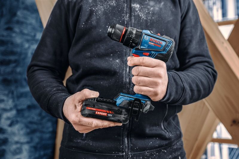 BOSCH Akku-Schlagbohrschrauber EXSB18V-90 solo, in L-BOXX