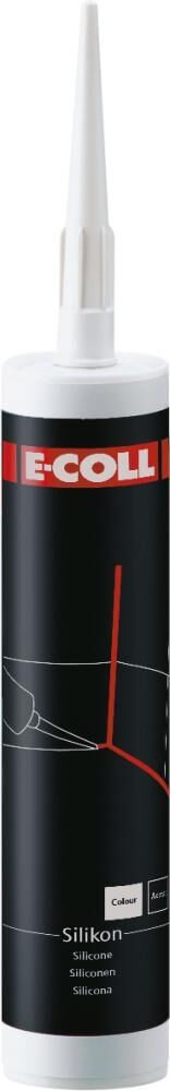 E-COLL EU Silikon Weiss 310ml Kartusche