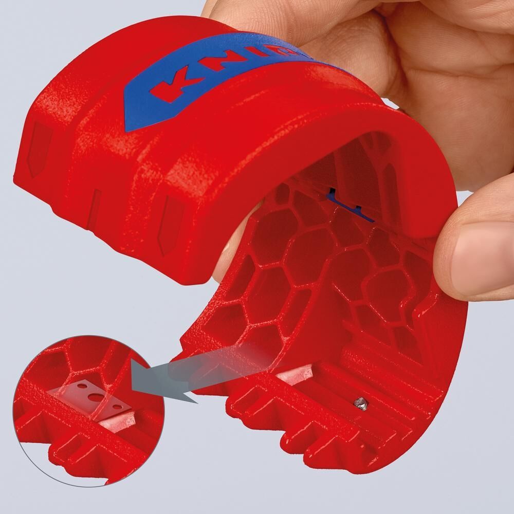 KNIPEX Schneider BiX 72mm für Kunststoffrohre & Dichthülsen 90 22 10 BK