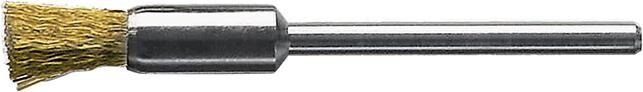 LESSMANN Miniatur-Pinselbürste Messing gewellt 5x0,10mm