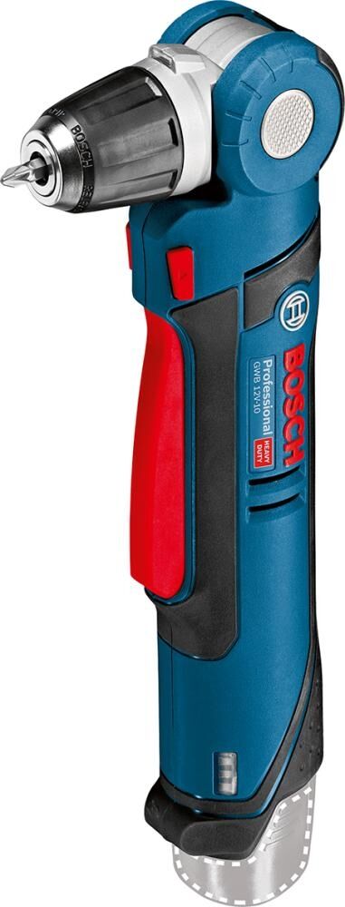 BOSCH Akku-Winkelbohrmaschine GWB 12V-LI Clic&Go ohne Akku & Ladegerät L-BOXX