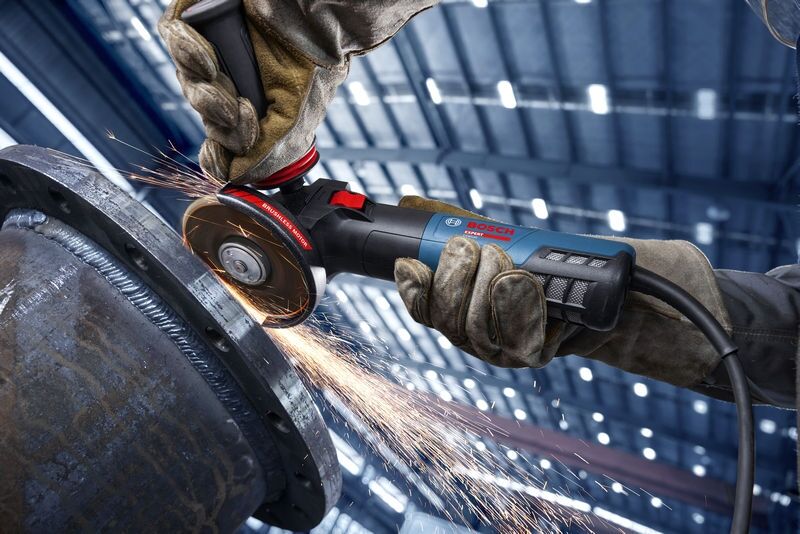 BOSCH Winkelschleifer EXWS20-125B im Karton