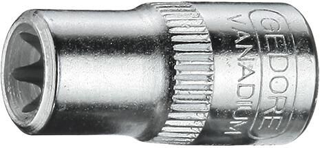 GEDORE Steckschlüsseleinsatz 1/4" Außen-TX E5 6187640 No. TX20