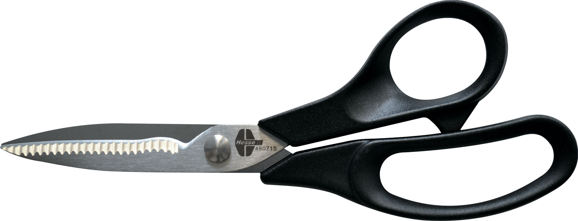 HESSE Arbeitsschere 200mm Wellenschliff