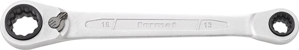 FORMAT Quadro-Ratschenschlüssel 10x13/17x19mm