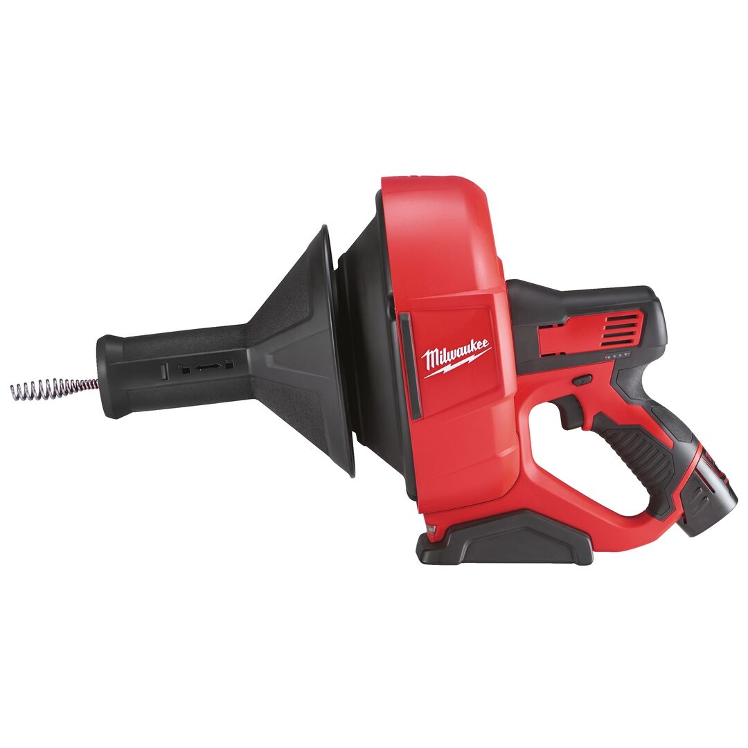 MILWAUKEE Akku-Rohrreiniger M12BDC6-202C 2x2Ah Ladegerät Eimer