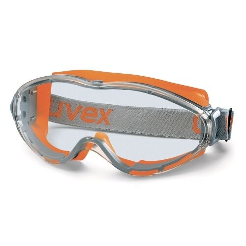 UVEX Vollsichtbrille ultrasonic exc. AS AF klar gr/orange 9302.245