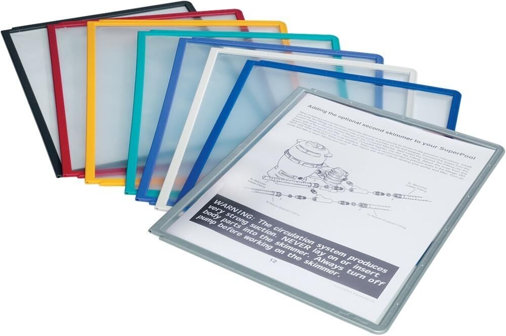 Sichttafeln rot, Pckg. a 5 St.