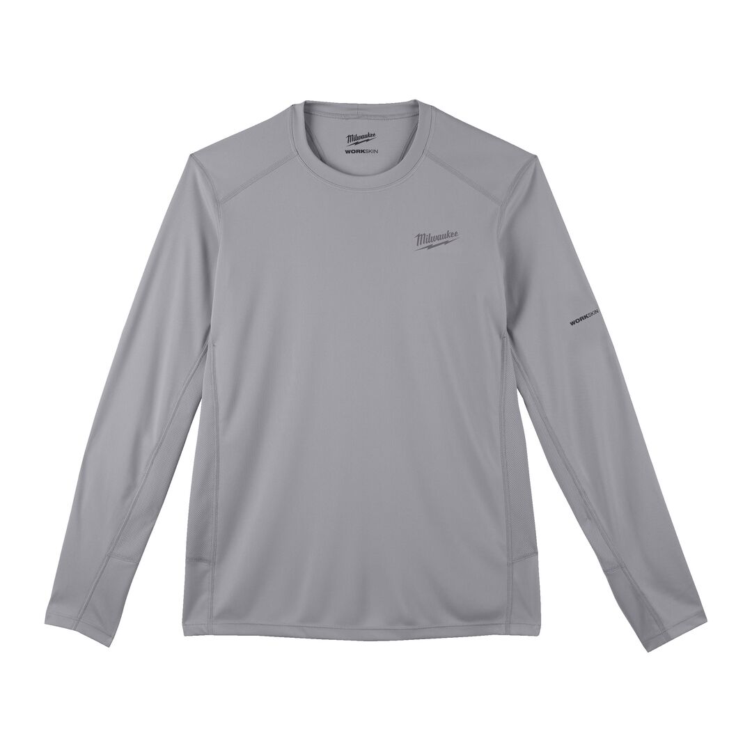MILWAUKEE Langarmshirt WWLSG grau Gr. M