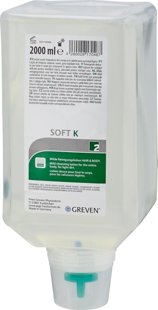 GREVEN Hautreiniger SOFT K 2000ml Varioflasche