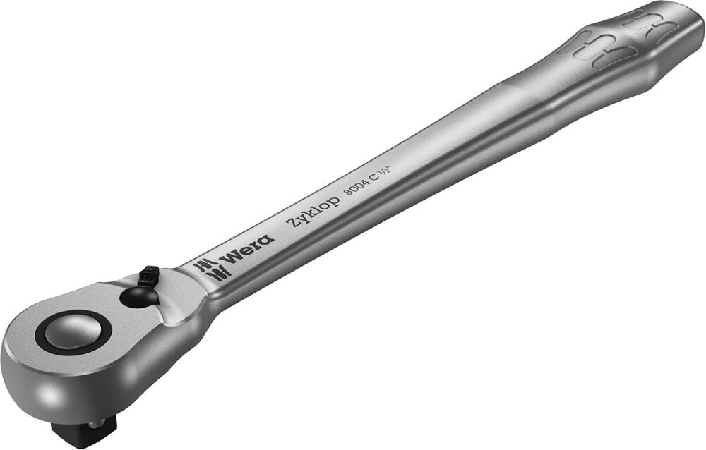 WERA Metall-Knarre mit Umschalthebel 1/2" Antrieb 8004 C Zyklop