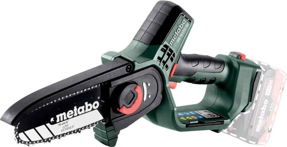 METABO Akku-Gehölzsäge MS 18 LTX 15 ohne Akku & Ladegerät in metaBOX 145 L