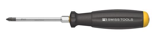 PB SWISS TOOLS Tools Schraubendreher 8193 D PH1x 80mm Schlagkappe