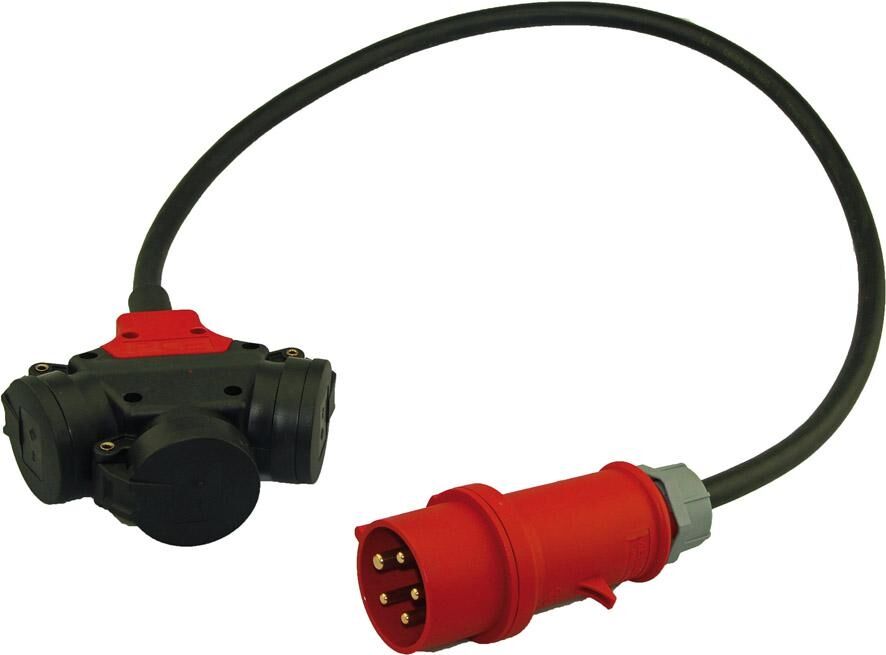 ALTHOFF Dreifach-Verteiler 1m CEE 16A IP44 H07RN-F5G2,5