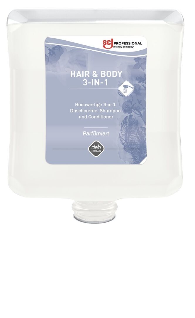 SC JOHNSON Duschcreme HAIR & BODY 3-IN-1 2000ml Kartusche CMW2LT