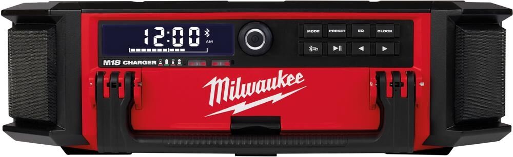 MILWAUKEE PACKOUT Akku-Radio Baustellenradio mit Ladefunktion M18 PRC DAB+