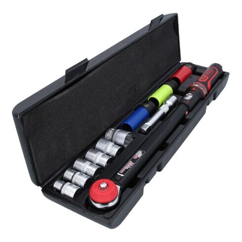 KS TOOLS Drehmomentschlüssel Set 1/2" 20-200Nm 11-teilig ERGObasic