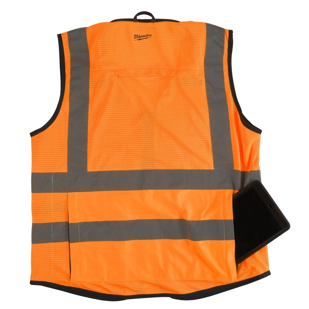 MILWAUKEE Premium Warnschutzweste orange Gr. S/M