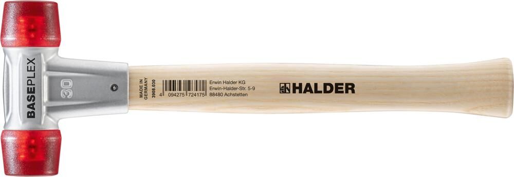 HALDER Schonhammer Baseplex 30mm Celluloseacetat