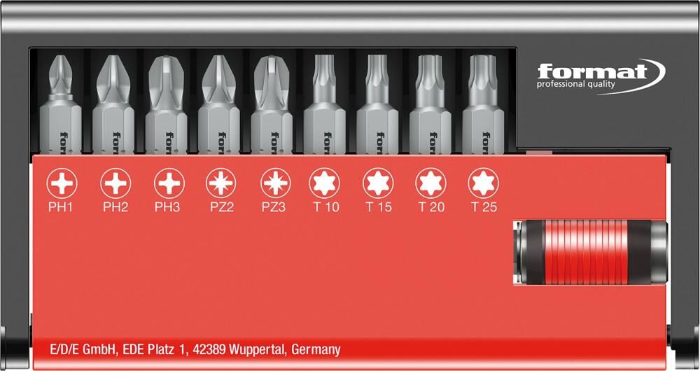 FORMAT Bit-Set 9-teilig PH,PZ,TX