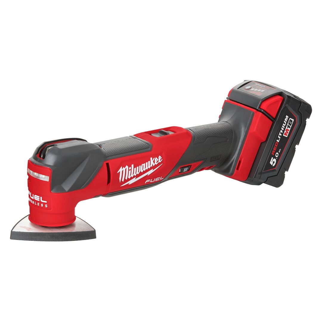 MILWAUKEE Akku-Multitool FUEL M18FMT-502X 2x5Ah Ladegerät in HD Box
