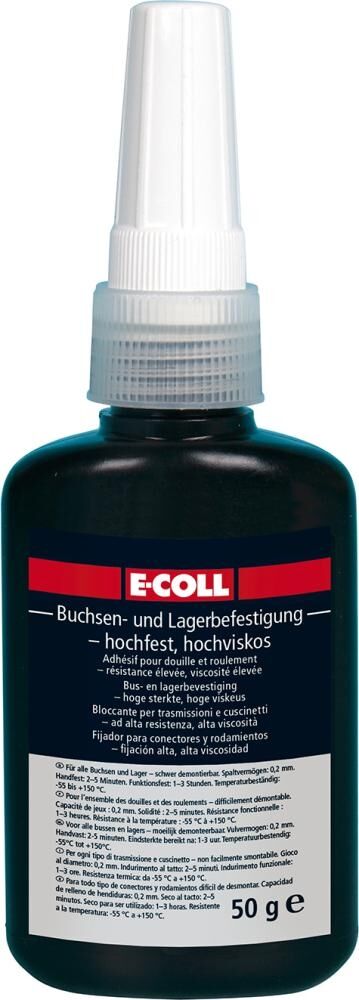 E-COLL Buchsen- & Lagerkleber hochfest-hochviskos 50ml