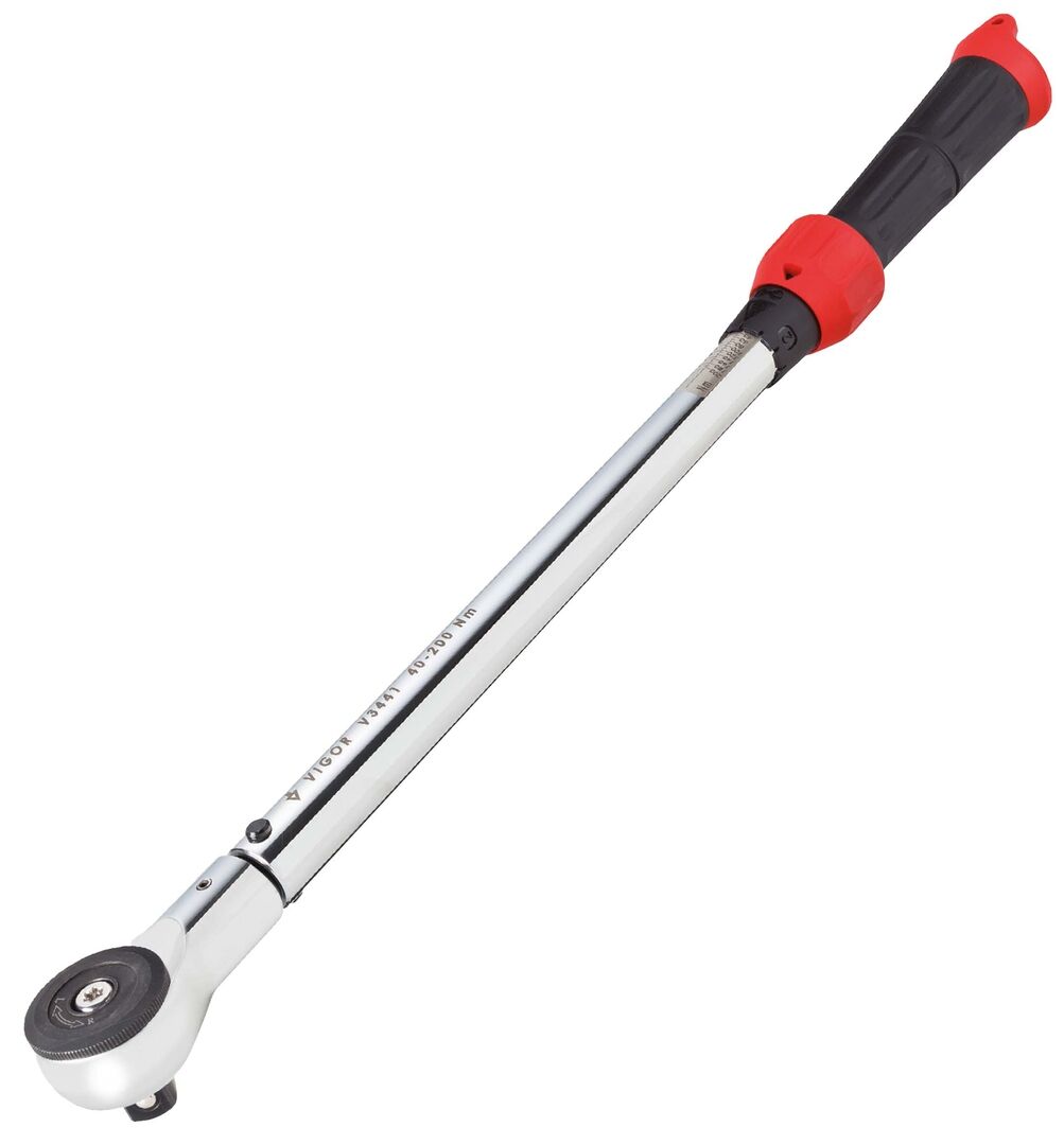VIGOR Reifenwechsel-Set 5-tlg inkl. V4800 & 40-200Nm & 3 Steckschlüssel