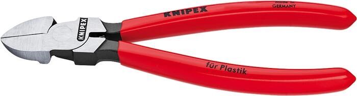 KNIPEX Seitenschneider 180mm für Kunststoff 72 01 180