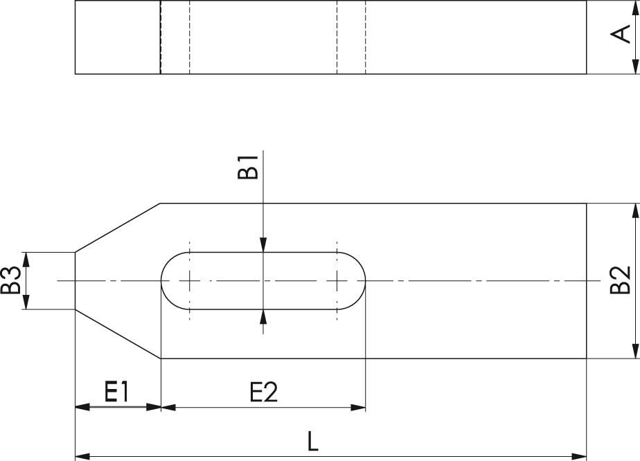 FORMAT Spanneisen 22x160mm DIN6314