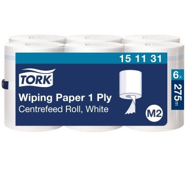 TORK Wischtuch Advance 415 hochweiß 1-lagig 275m