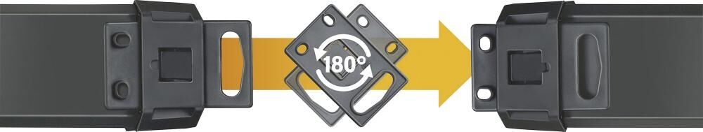 BRENNENSTUHL Steckdosenleiste 6-fach schwarz USB Premium-Line 1951160602