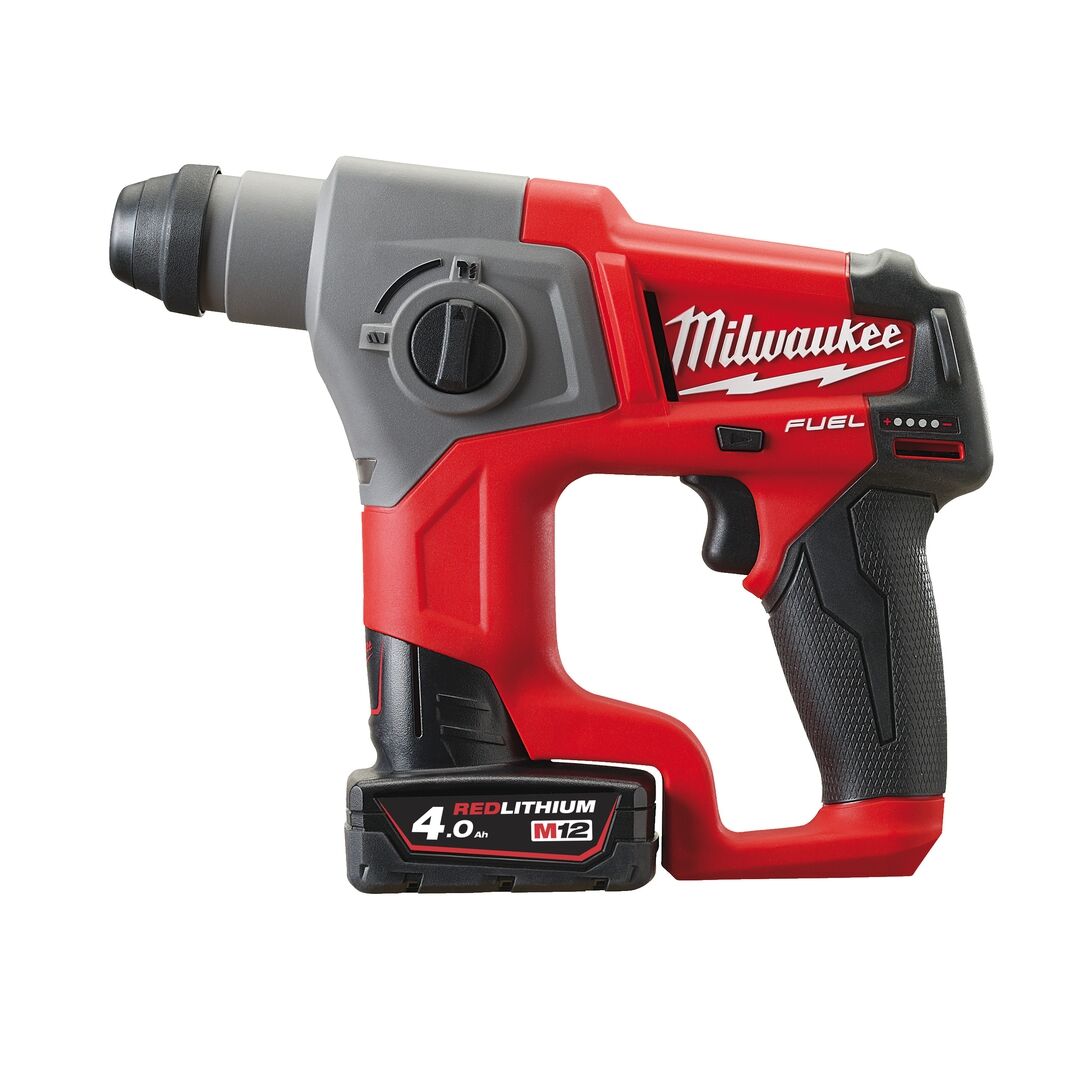 MILWAUKEE Akku-Bohrhammer M12 CH-402C 4Ah HD Box
