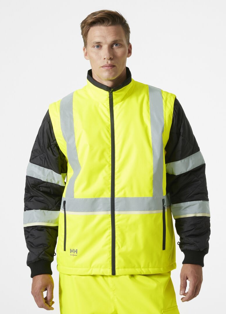 HELLY HANSEN Innenjacke UC-ME Gr. XL yellow/ebony