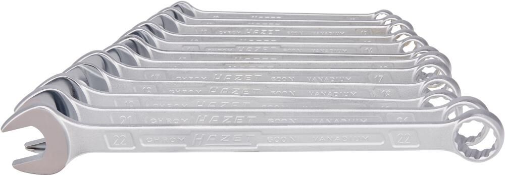 HAZET Ringmaulschlüssel Set 10-22mm 12-teilig DIN3113 A
