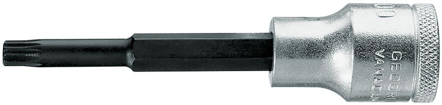 GEDORE Schraubendrehereinsatz 1/2" lang XZN M10 6159510 No. INX 19L