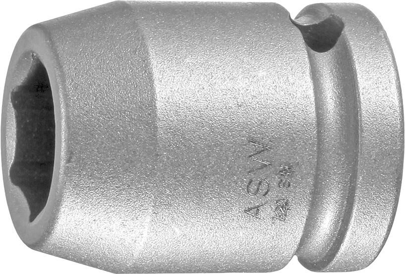 ASW Kraft Steckschlüsseleinsatz 1/2" Schlüsselweite 21mm Länge 38mm