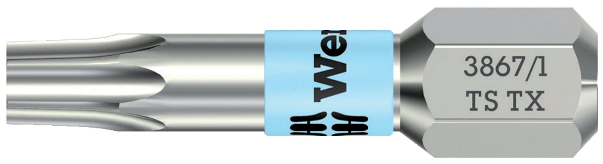 WERA Bit 1/4" T 9x25mm rostfrei DIN3126 C 6,3
